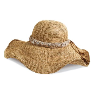 Women's Cameo Shell Hat Frontgate