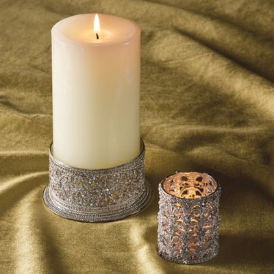 Windsor Pillar Candle Cuff Frontgate