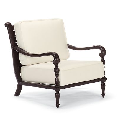 British Colonial Lounge Chair with Cushions Frontgate