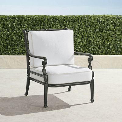 Carlisle Lounge Chair with Cushions in Slate Finish Frontgate