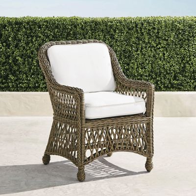 Hampton Dining Arm Chair, Set of Two in Driftwood Finish Frontgate