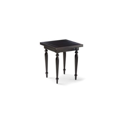 Charleston Aluminumtop Side Table in French Roast Finish Frontgate