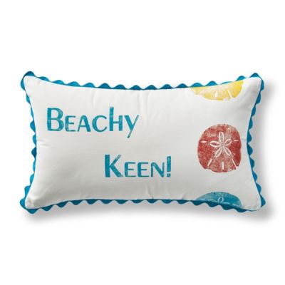 Beachy Keen Outdoor Lumbar Pillow Frontgate
