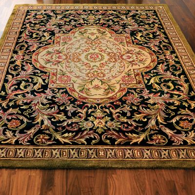 Persian Midnight Wool Area Rugs Frontgate