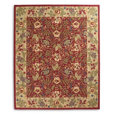 Brianna HandHooked Wool Area Rug Frontgate