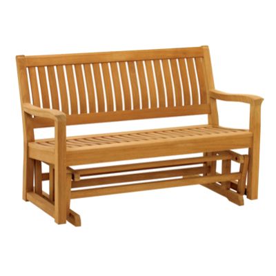 Kingston Outdoor Teak Glider by Gloster Frontgate