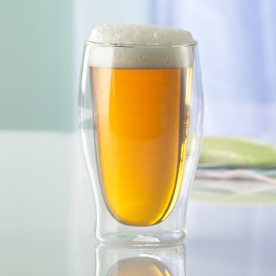 Set of Two Double Wall Beer Glasses Frontgate