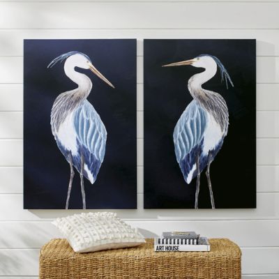 Blue Heron Wall Art Frontgate
