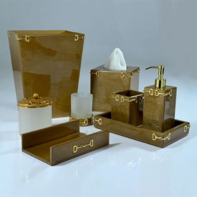 Hampton Bath Accessories by Mike & Ally Frontgate