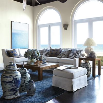 Jasper Slipcovered Furniture Collection Frontgate