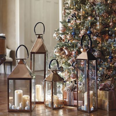 Rose Gold Lanterns Frontgate
