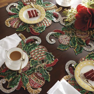 Kim Seybert Holiday Entertaining Collection Frontgate