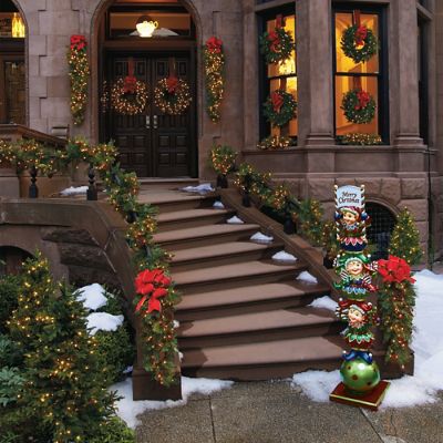 Classic Outdoor Prelit Greenery Collection Frontgate