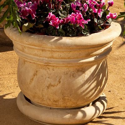 Round Tuscan Planter Frontgate