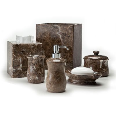 Brown Marble Bathroom Accessories Semis Online