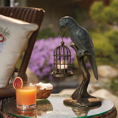 Parrot Candle Holder Frontgate