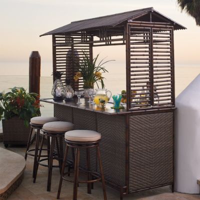 St. Martin Tiki Barheight Seating Frontgate