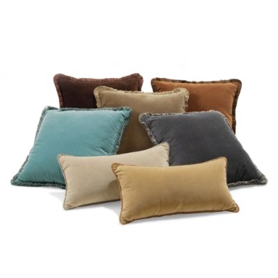 Velvet Decorative Throw Pillows Frontgate
