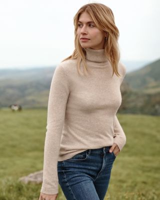 Cashmere Turtleneck Sweater Hill