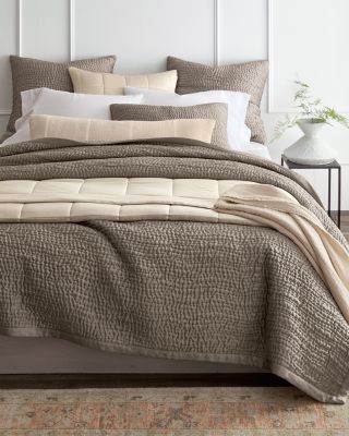EILEEN FISHER Waves WashedSilk Quilt, Sham, and Pillow Covers