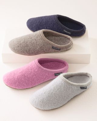 Haflinger Classic Boiled Wool Slippers Hill