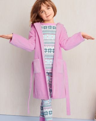 Kids' Fleece Robe Hill