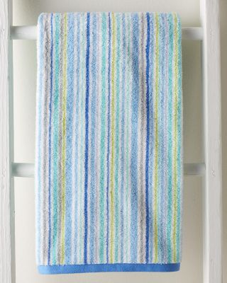 Hill Signature Striped Towels Hill