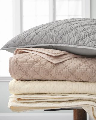 Mirage WashableSilk Quilt, Sham, and Pillow Cover Hill