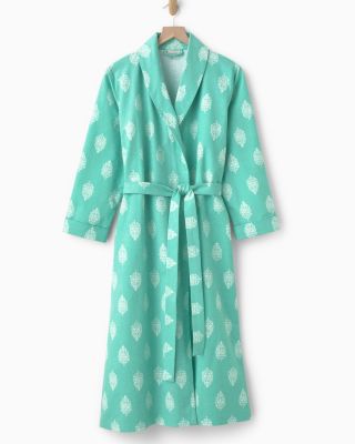 OrganicCotton Classic Flannel Robe Hill