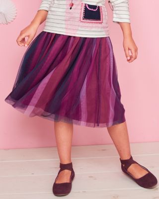 Girls' Tulle Midi Skirt Hill