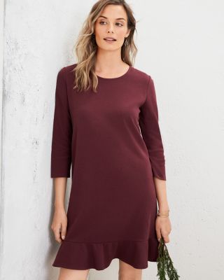 JewelNeck Ponte Dress Hill