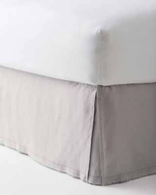 EILEEN FISHER WashedLinen Bedskirt Hill