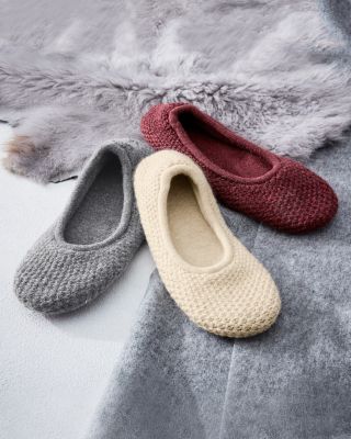 Cashmere Ballet Slippers Hill