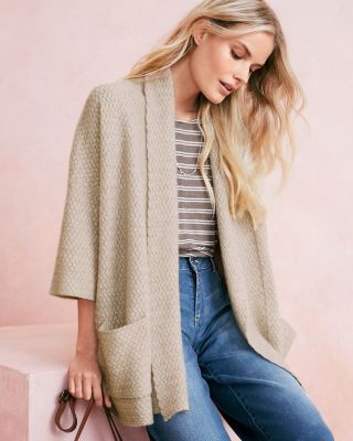 Oversized Cashmere Kimono Hill