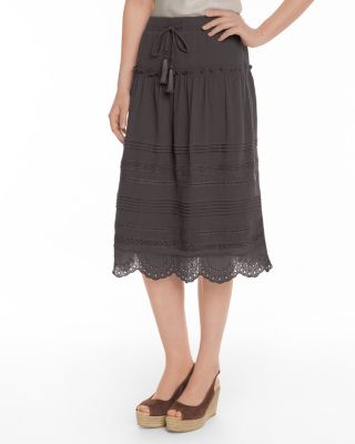 LaceDetail Skirt Hill