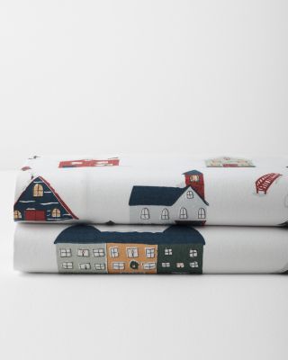 Holiday Village Flannel Bedding Hill