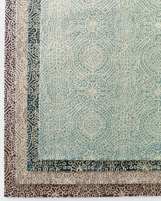 Temple Geo Microhooked Wool Rug Hill