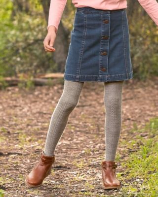 Girls' Denim Skirt Hill
