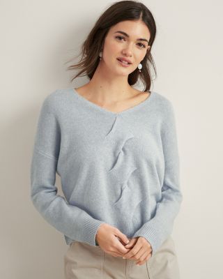 Cashmere TwistCable Sweater Hill