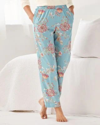 Pima Sateen Pajama Pants Hill