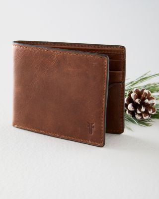Men's Frye Logan Slim Bifold Wallet Hill