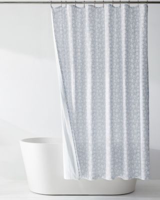 Siesta OrganicCotton Reversible Shower Curtain Hill