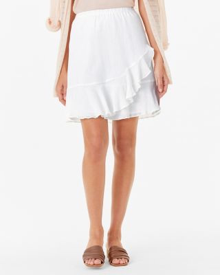Gauze Wrap Skirt Hill