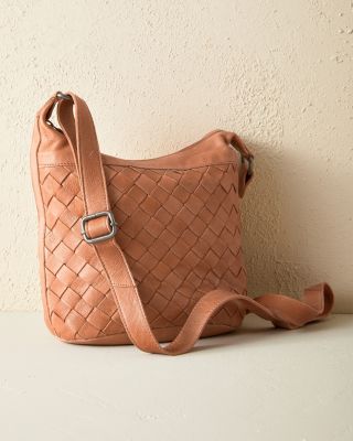 Latico BasketWeave CrossBody Bag Hill