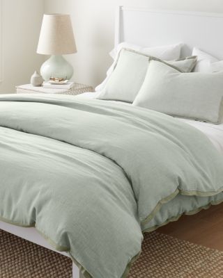 Hemp Chambray Duvet Cover Hill