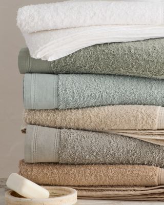 Merano OrganicCotton & Linen Spa Towels Hill