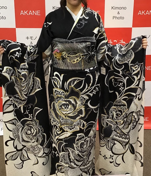 柄の少なめ振袖が今注目の的！人気の色と選ぶ秘訣。成人式の振袖レンタルなら石川県のあかねへ【金沢・小松】 振袖・きもの・写真撮影・着付教室