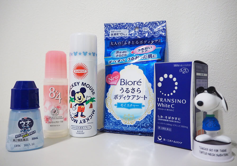 日本購物⎮炎夏藥妝 防曬曬後/制汗/局部美白篇