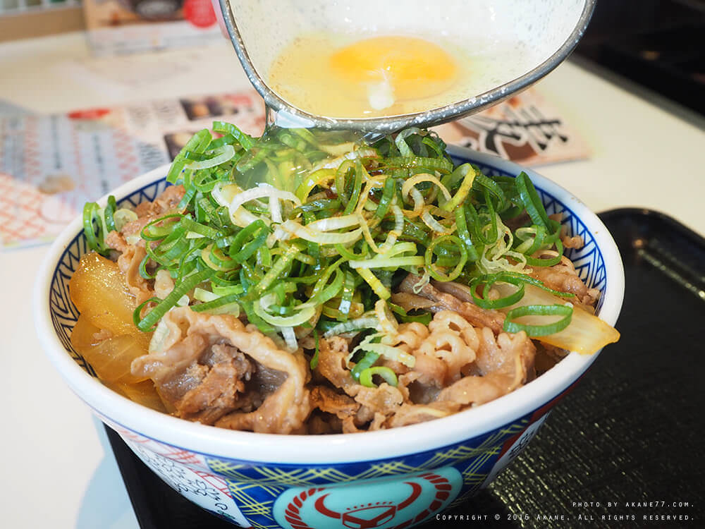 日本連鎖⎮YOSHINOYA吉野家 蔬菜牛丼 / 青蔥玉子牛/ 隱藏菜單點法