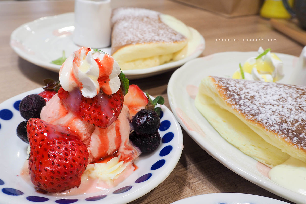 莓果塔冰淇淋鬆餅 屋莎鬆餅屋woosa